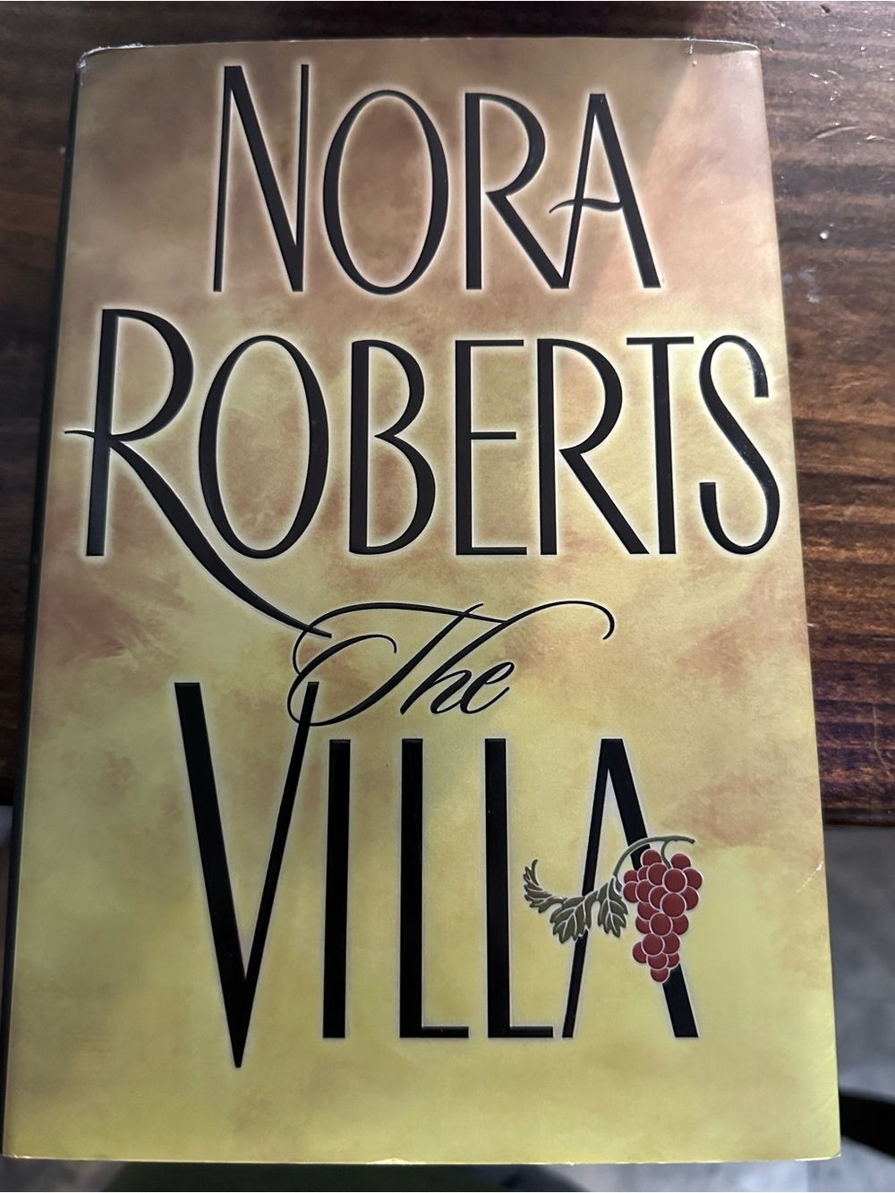Vintage Book - Nora Roberts The Villa Hardcover Novel with Dust Jacket – Putnam